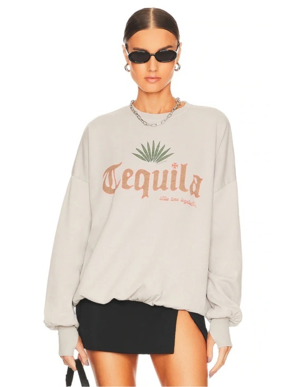 The Laundry Room Tequila - Jump Jumper - Star Dust Sweatshirt Oversized size XS